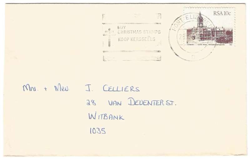 RSA- Domestic Mail- Cover- FDC- Used- Postmark- Cancel