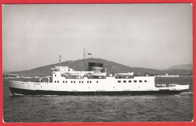 Photo- Mons Calpe Ferry- Build 1954- Thematic- Ferry