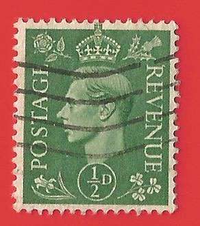England 1941 SG485 KGVI - Used- Cancel- Postmark- Thematic- Famous People