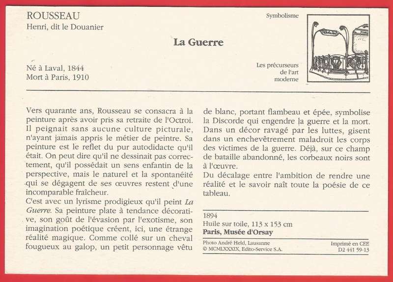 Postcard- Post Card- Unused- Thematic- Art- Painting