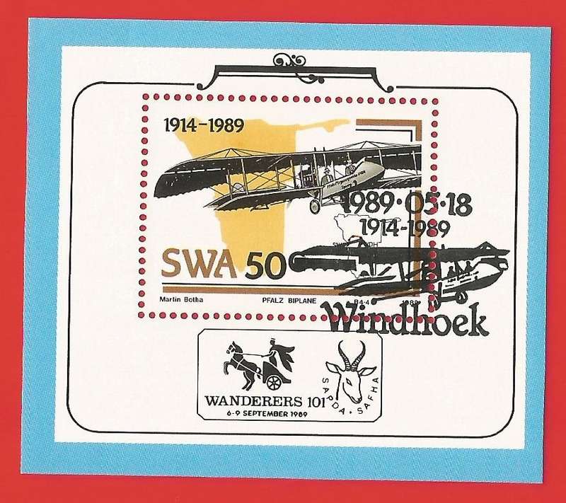 SWA-1989- M/S-CTO- SACC 525a-Thematic-Aviation-Plane-Transport