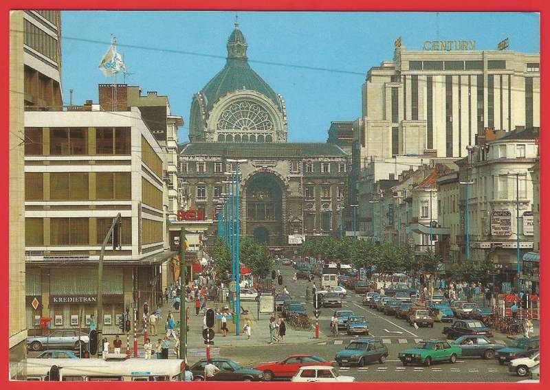 Postcard- Post Card- Unused- Belgium - Central Station