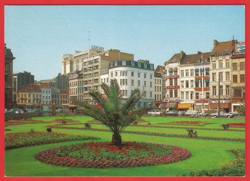 Postcard- Post Card- Unused - Belgium - Queen Astrid Square