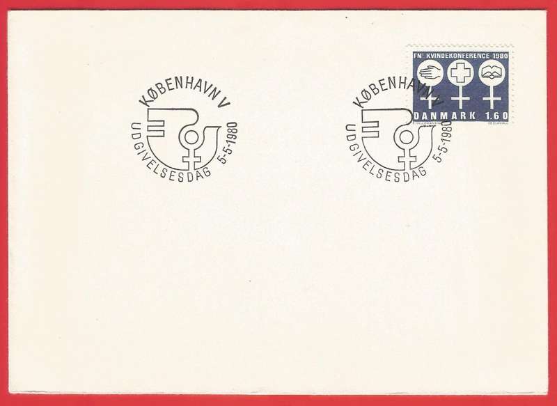 Denmark FDC 1980 World Conference of the U.N. Decade for Women