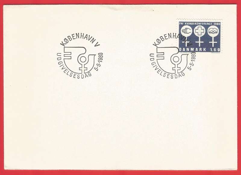 Denmark FDC 1980 World Conference of the U.N. Decade for Women