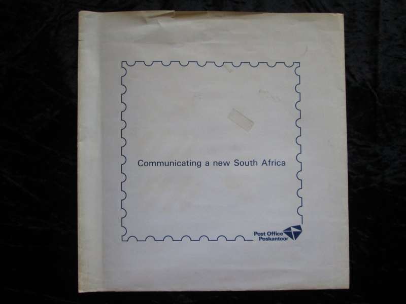 RSA-Special Folder-Commemorating the Inauguration of Nelson Mandela - 10 May 1994