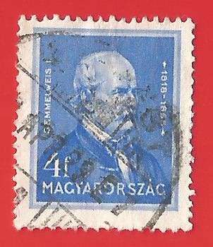 Hungary-Used-Cancel- Thematic-Famous Person