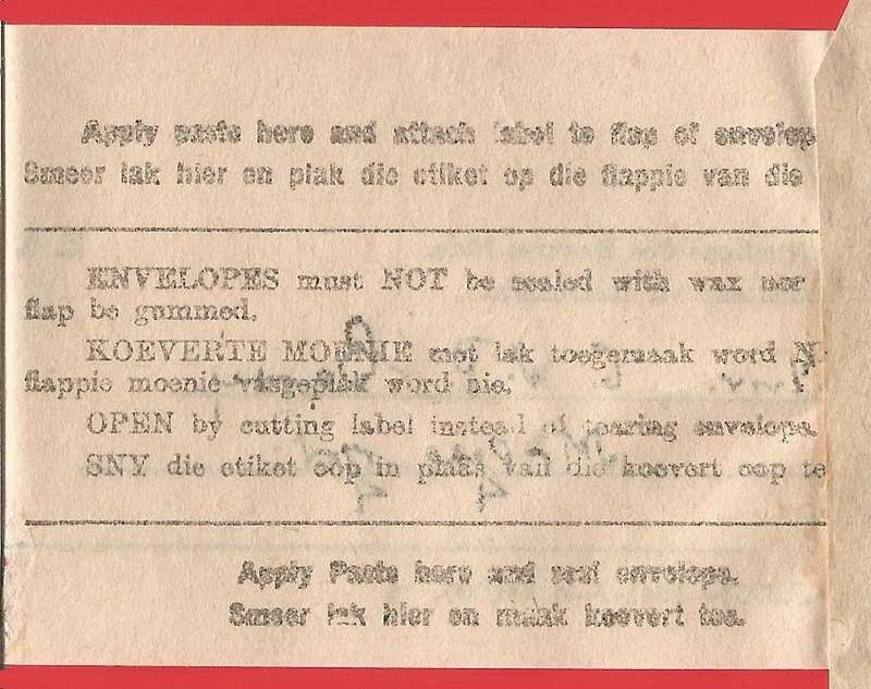 Union of South Africa-Envelope+Letter-1944-Magistrate Robertson-Cancel-Postmark