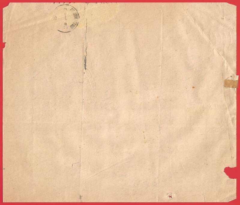 Union of SA-SA Railways and Harbours Goods Consignment Note-1944-Postmark. Wartime paper saving