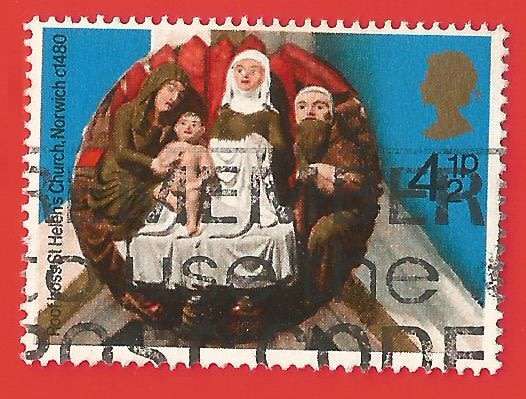 England-Used-Cancel-Thematic-Christmas