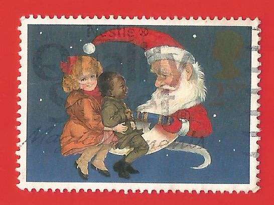 England-Used-Cancel-Thematic-Christmas