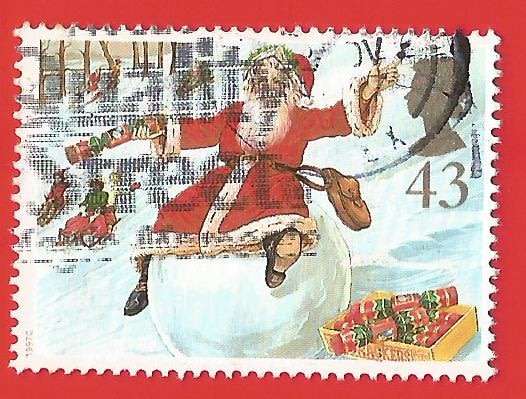 England-Used-Cancel-Thematic-Christmas