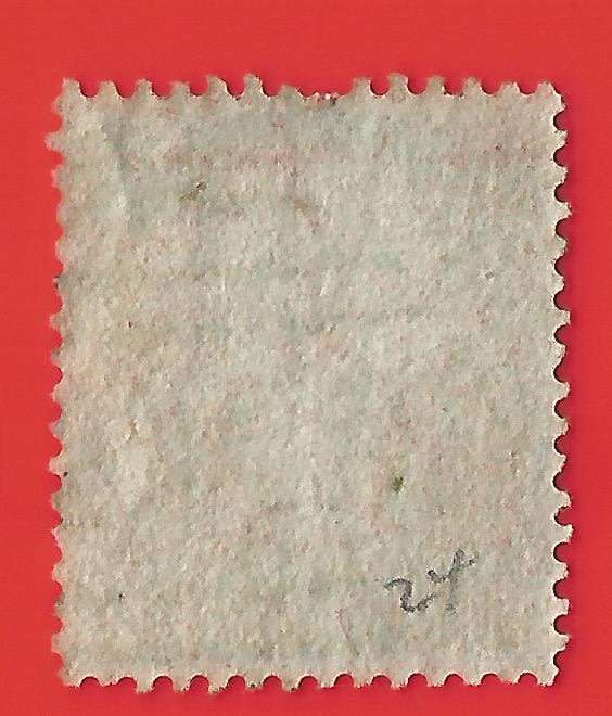 England-Penny Red- SG24 Die 2 small crown Perf 14. Blued paper