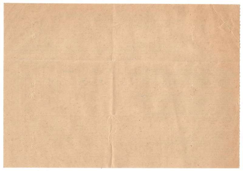 Union of SA-South African Railways and Harbours Consignment Note Per Goods Train-No 550