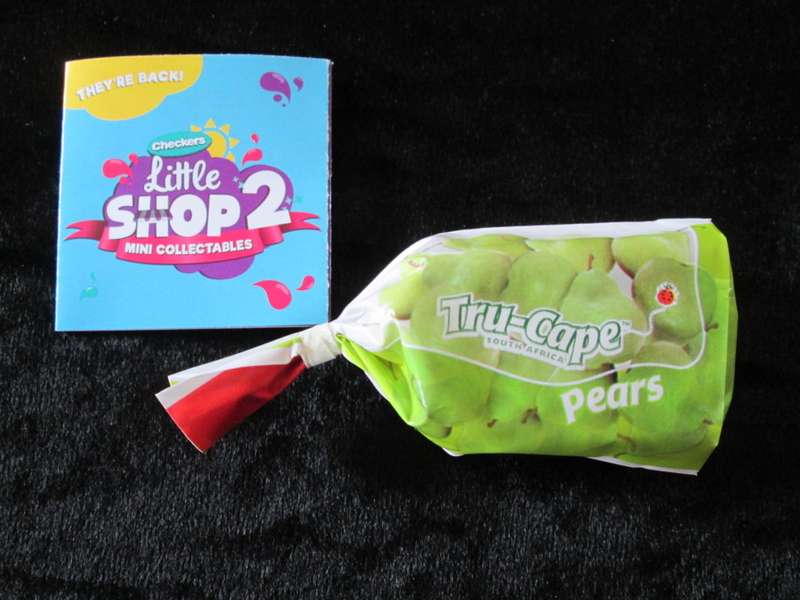 CHECKERS`Little Shop 2`-Mini Collectables-Tru-Cape Apples and Pears-2017