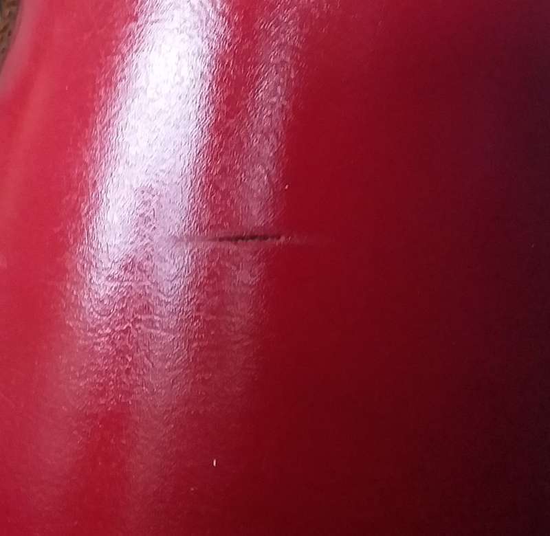 Leather coverd bottle - Empty