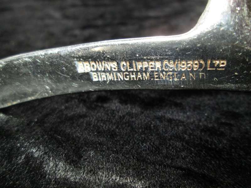 1xBrowns Clipper C9(1939)Ltd Birmingham England+1xMade in England + A Burman Box
