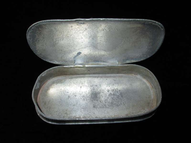 Pewter Flower Case The Von Bergh SPCQ Rochester NY. 6305