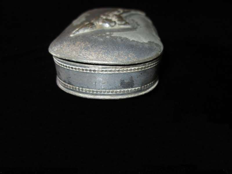 Pewter Flower Case The Von Bergh SPCQ Rochester NY. 6305