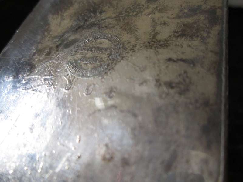 Pewter Flower Case The Von Bergh SPCQ Rochester NY. 6305