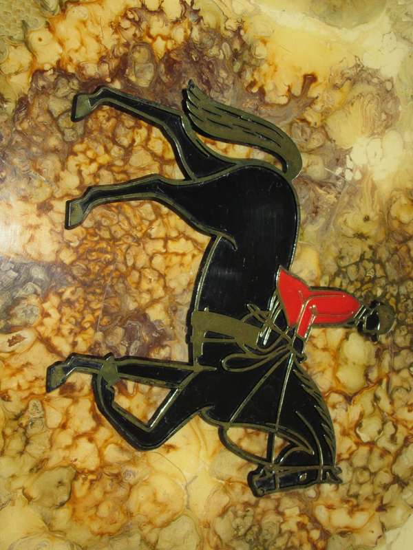 1966- `Showjumpers` Plaques-Manufactured by Invicta Plastics Limited-England Horses