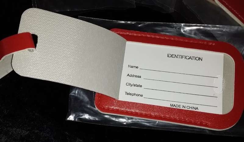 Luggage Tag-Red