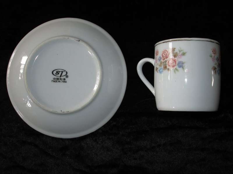 3XCup and Saucers- ST Made in China