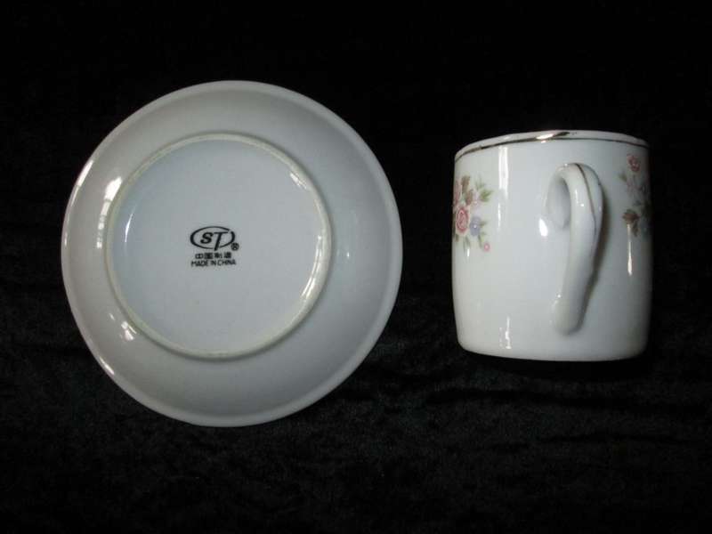 3XCup and Saucers- ST Made in China
