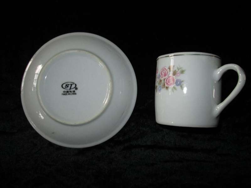 3XCup and Saucers- ST Made in China