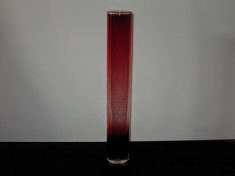40cm High Red Vase