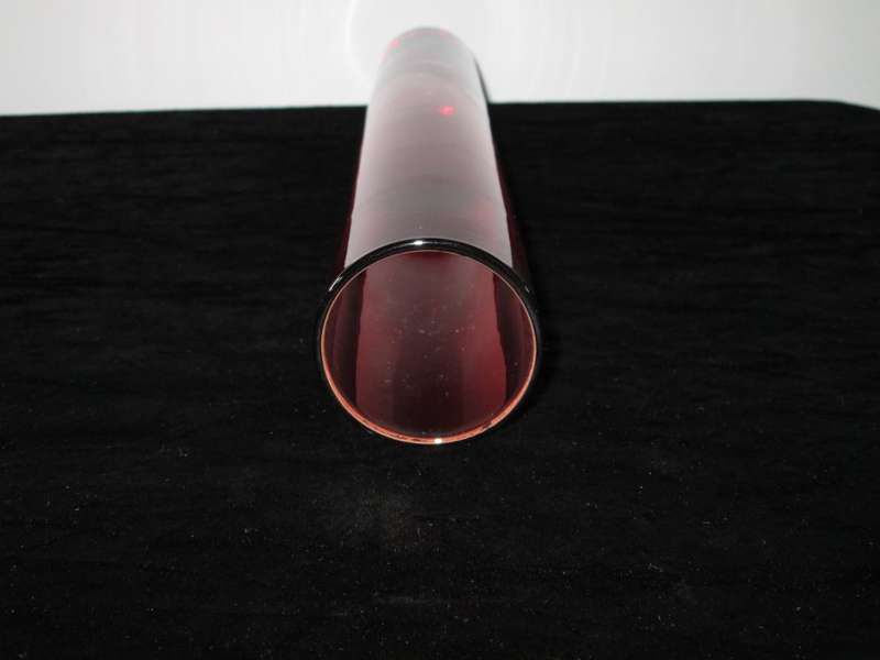 40cm High Red Vase