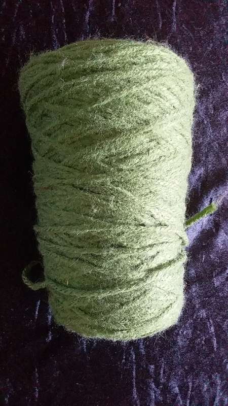 Wool-Acrylic-Green