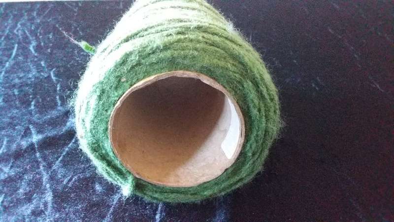 Wool-Acrylic-Green