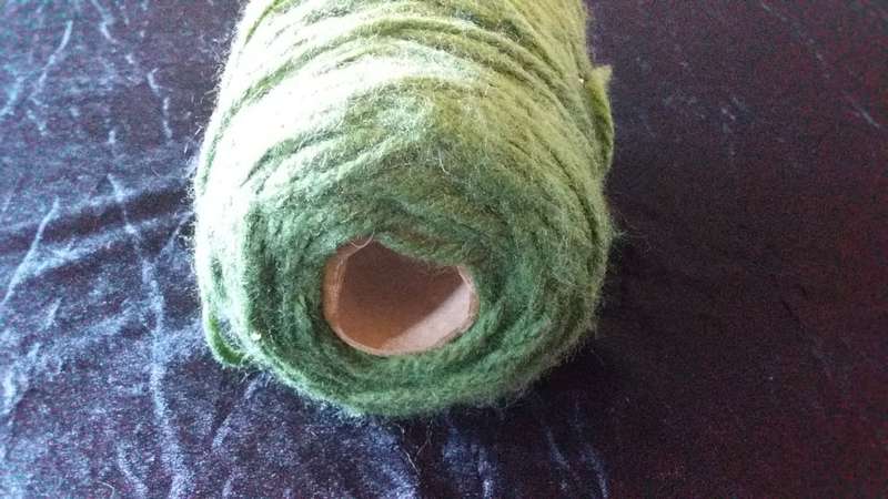 Wool-Acrylic-Green