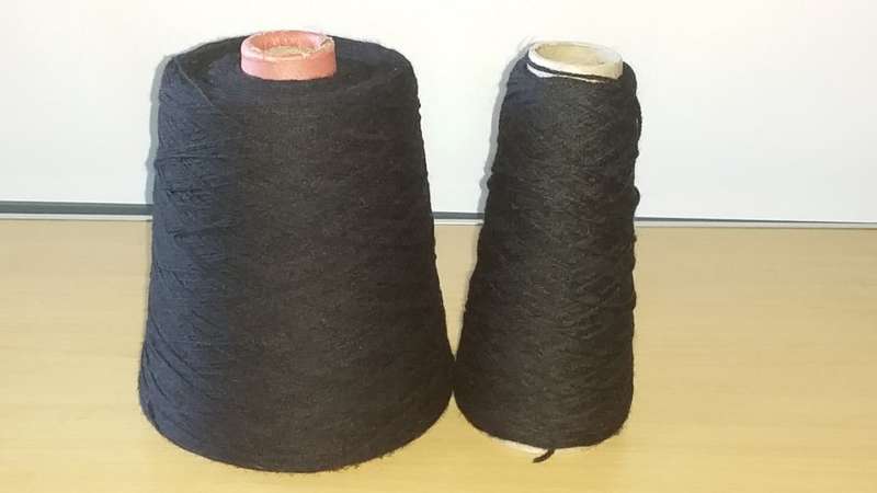 Black Wool thin and thick