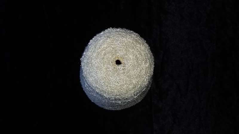 Cream nobbled Wool