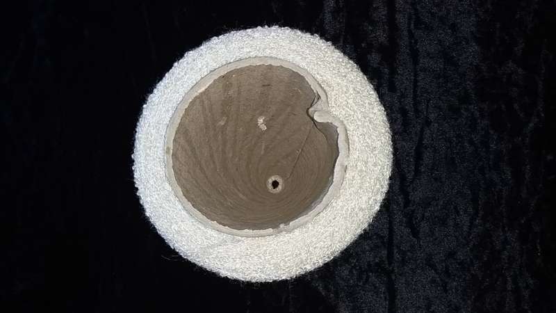 Cream nobbled Wool
