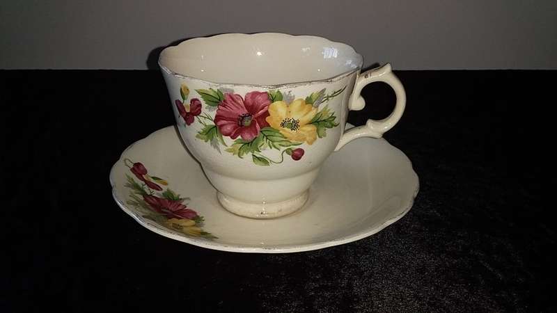 No Name Cup and Saucer- Mix and Match