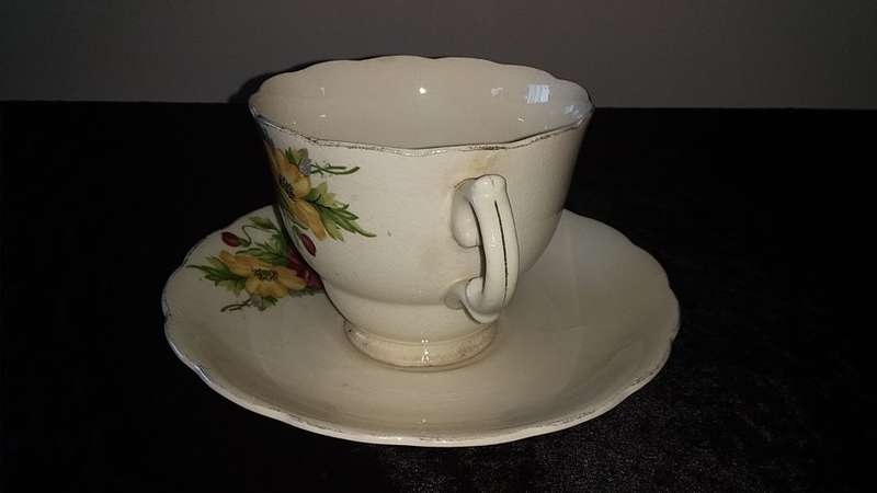 No Name Cup and Saucer- Mix and Match