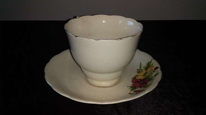 No Name Cup and Saucer- Mix and Match