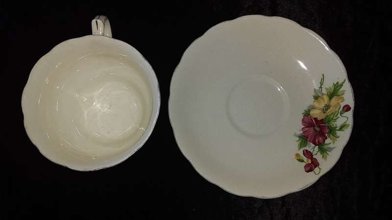 No Name Cup and Saucer- Mix and Match