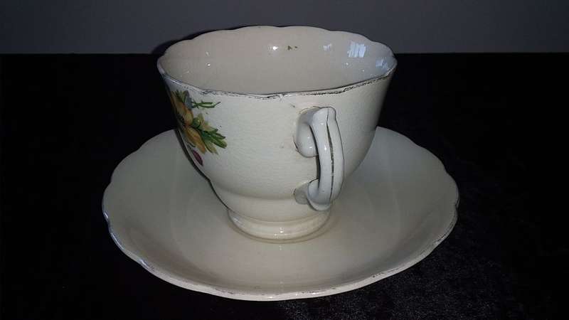 No Name Cup and Saucer- Mix and Match