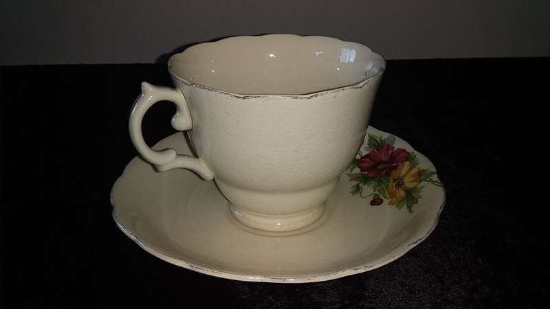 No Name Cup and Saucer- Mix and Match