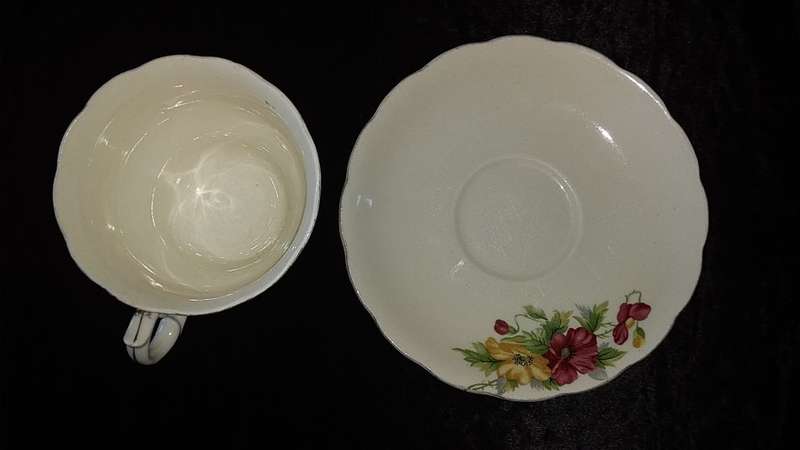 No Name Cup and Saucer- Mix and Match
