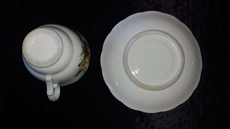 No Name Cup and Saucer- Mix and Match