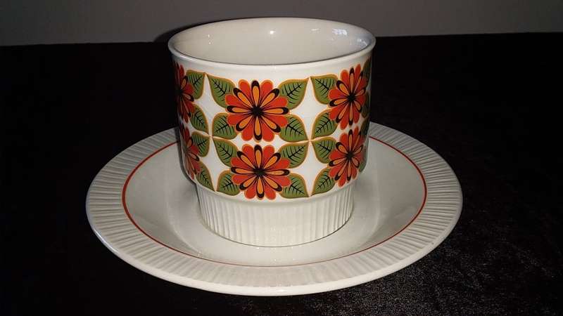 Cup and Saucer- Continental China Vitreous-Made in South Africa-Mix and Match