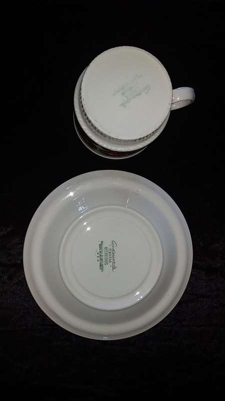 Cup and Saucer- Continental China Vitreous-Made in South Africa-Mix and Match