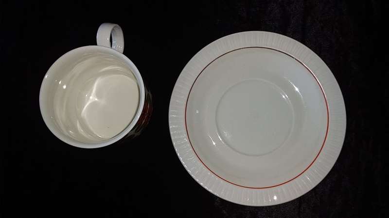 Cup and Saucer- Continental China Vitreous-Made in South Africa-Mix and Match