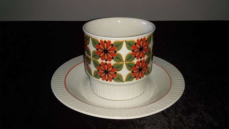 Cup and Saucer- Continental China Vitreous-Made in South Africa-Mix and Match