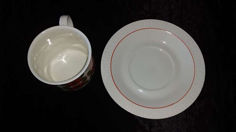 Cup and Saucer- Continental China Vitreous-Made in South Africa-Mix and Match